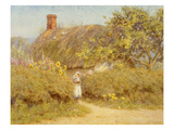 A Surrey Cottage (W/C on Paper)