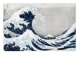 The Great Wave of Kanagawa  from the Series '36 Views of Mt Fuji' ('Fugaku Sanjuokkei')