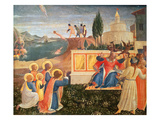 Saints Cosmas and Damian are Thrown into the Sea  Demons Escape from the Mouth of the Proconsul
