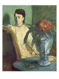 Woman with the Oriental Vase  1872 (Oil on Canvas)
