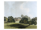 Vinters in Kent  Seat of James Whatman Esq  from 'Views in Kent'  1800 (Hand Coloured Aquatint)