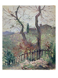 Perugia  Umbria  1894 (Oil on Board)