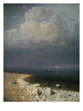 Lake Ladoga  1873 (Oil on Canvas)