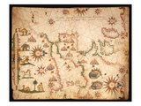 The Atlantic Coasts of Europe and the Western Mediterranean  from a Nautical Atlas  1651