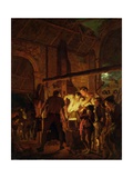 The Blacksmith's Shop (Oil on Canvas)