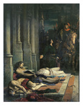 The Body of Etienne Marcel (C1316-58) Is Shown to Dauphin Charles (1338-80) of France