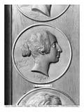 George Sand  1833 (Bronze) (B/W Photo)