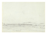 Old Sarum at Noon  1829 (Graphite on Wove Paper)