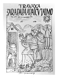 The Month of July  Storing Maize and Potatoes (Woodcut)