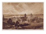 London from Greenwich  Engraved by Charles Turner (1773-1857) 1811 (Engraving)