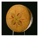 Osage Drum  from Oklahoma (Buffalo Hide)
