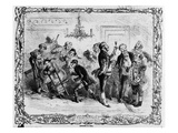 Christmas in the Servant's Hall (Litho)