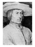 Portrait of an Unknown Man  1525 (Charcoal on Paper)