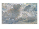 Study of Cumulus Clouds  1822 (Oil on Paper Laid on Canvas)