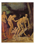 The Walk to Death (Oil on Panel)