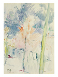 Red Tree in a Wood  1893 (W/C on Paper)