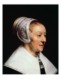 Portrait of Catherine Hoogsaet (Detail of Head)