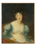 Young Lady Seated (Oil on Canvas)