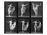Dancing Woman  Plate 187 from 'Animal Locomotion'  1887 (B/W Photo)