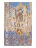 Rouen Cathedral  Effects of Sunlight  Sunset  1892 (Oil on Canvas)