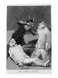 The Chinchillas  Plate 50 of 'Los Caprichos'  1799 (Etching and Aquatint)