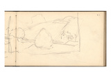 Haystacks at Giverny (Pencil on Paper)