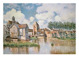 Moret-Sur-Loing  the Porte De Bourgogne  1891