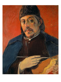 Self Portrait with a Palette  1893-94 (Oil on Canvas)