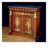 Sideboard  C1810 (Wood and Marble)