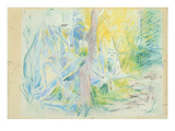 Aloes at Villa Ratti  1889 (Pastel on Paper)