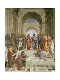 School of Athens  Detail of the Centre Showing Plato and Aristotle with Students