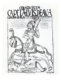 Captain Luis De Avalos Killing an Inca (Woodcut)