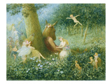 A Midsummer Night's Dream  1895 (W/C with Bodycolour on Paper)