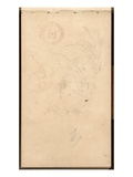 Sasso Valley  Bordighera  C1884 (Pencil on Paper)