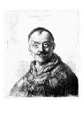 An Oriental Head  1635 (Etching)