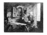 Portrait of Abraham Francen  C1657 (Etching)