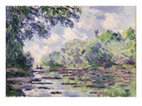 The Seine at Giverny  1885 (Oil on Canvas)