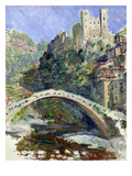 The Castle of Dolceacqua  1884 (Oil on Canvas)