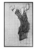 Study for 'The Death of Socrates'  C1787 (Pencil on Paper)