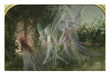 Fairies at a Window  C1864 (W/C and Gouache)