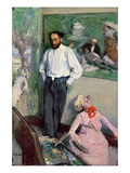 Portrait of Henri Michel-Levy in His Studio  1879