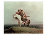 The Lost Greenhorn  1851 (Oil on Canvas)