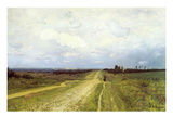 The Vladimirka Road  1892 (Oil on Canvas)