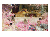Study for the Roses of Heliogabulus  C1888 (Oil on Canvas)