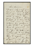 Letter (Ink on Paper)