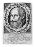 Portrait of George Chapman (C1559-1634) C1609-10 (Engraving)