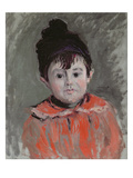 Michel Monet (1878-1966) Wearing a Bobble Hat  1880 (Oil on Canvas)
