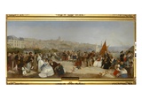 Boulogne Pier  1870 (Oil on Canvas)