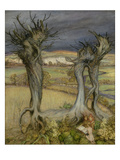 Near Amberley (Oil on Canvas)