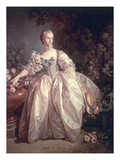 Madame Bergeret  1746 (Oil on Canvas)